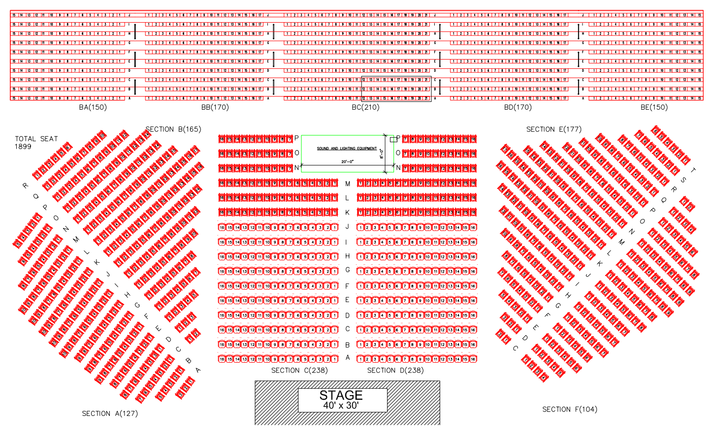 Keybank Concert Seating Chart